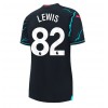 Manchester City Rico Lewis #82 Tredje Tröja Dam 2023-24 Korta ärmar